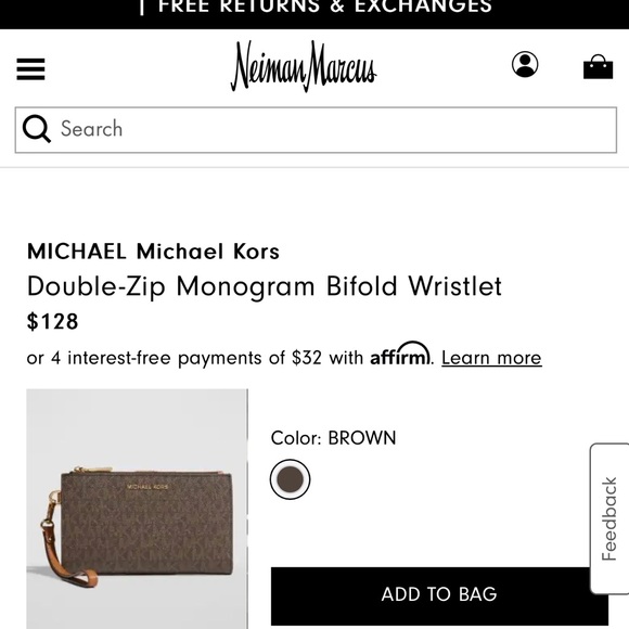 Michael Kors Wristlet, brand new never used - Picture 5 of 5